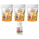 BariatricPal 90- Day Bariatric Vitamin Bundle (Multivitamin ON1 per dag! Kapsler med 45mg jern og calciumcitrat Soft Chews 500mg med Probiotika - Orange Creample)