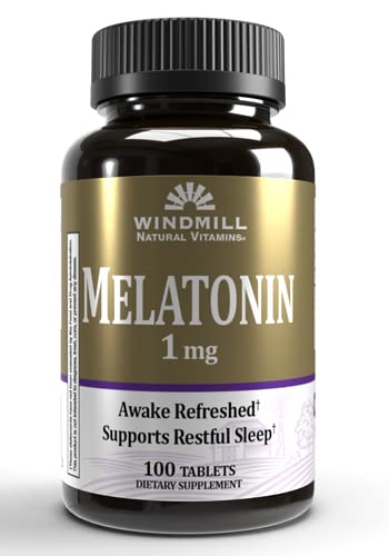 Windmill Melatonin 1 Mg Tabs 100 's Windmill