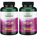 Swanson Msm 1. 000 mg 120 Caps (2 Pack)