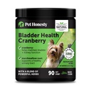 Cranberry Bstige Sundhed for hunde - Indeholder aktive ingredienser - Cranberry & D- Mannose til at hjælpe med at støtte hund urinveje sundhed, hund Bstige Support, & Nyre Støtte til hunde (Bacon)