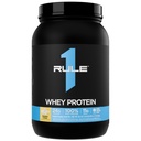 Regel 1 Whey Protein - 24g Fast- Actioning Protein fra All- Whey Kilder med naturligt okkurering EAA & BCAA for workout Inddrivelse eller Anytime Use (2 pounds *, Banana Créme)