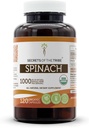 Secrets of the Tribe Spinach USDA Organic 120 Capsules, 1000 mg, Organic Spinach (Spinacia oleracea) Tørret Leaf (120 Capsules)