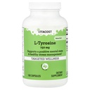 Vitacost L-Tyrosine, 750 mg, 180 Capsules