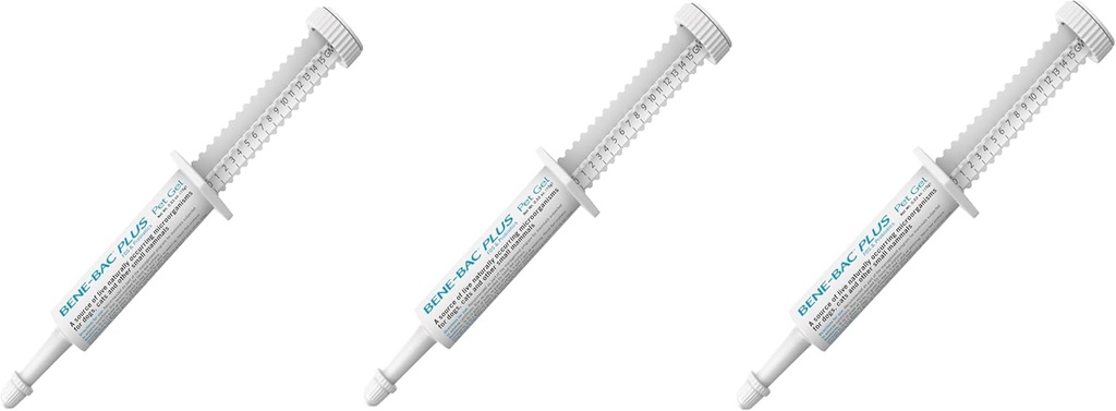 (3 Pack probiotique Pet Gel 15g Chaque X 3 Seringues
