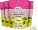 Sweetie Pie Organics Graviditet Kvalme Relief Drops, Soothe første trimester Morgensygdom, Lemon Flavor, 30 Greve, 4 Pack