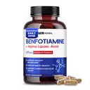 VARME HERBAL Liposomal Benfotiamin med alpha lipoinsyre - maksimal Potency- Support Sund Metabolisme - Lavet i USA