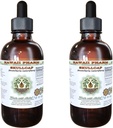 Skullcap Alkohol- Free Liquid Extract, Organic Skullcap (Scutellaria lateriflora) Tørret Herb Glycerite Natural Herbal Supplement, Hawaii Pharm, USA 2x4 fl.oz