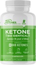 Keto BHB Salts Capsules - Natriumcalcium & Magnesium BHB Capsules med Patenteret goBSHB Beta- Hydroxybutyrat Elektrolyter - Exogent Ketoner supplement til forbedret energi Focus & Rapid Ketosis