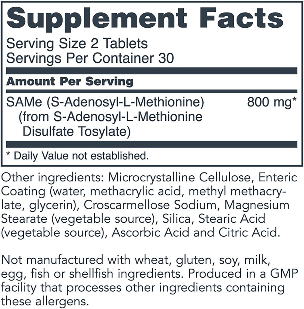 Protokol Samme 400mg - Nervesystemet, hjerne, og fælles sundhed supplement - 60 tabletter