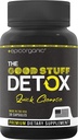 Den gode ting Detox & Cleanse Measurement 124; Kraftfuld Komplet Intern Cleansing Formel 124; Professionelt Formuleret Ekstra Styrke Herbal Detox Measurement 124; 30 Kapsler