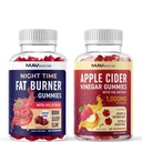 MAV NUTRITION Night Time Fat Burner Gummies og Apple Cider Vincious Gummies