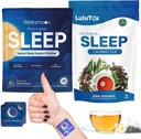 Wellamoon Sleep Patches & Lulutox Sleep Tea Bundle (28 Patches & 28 Servering)