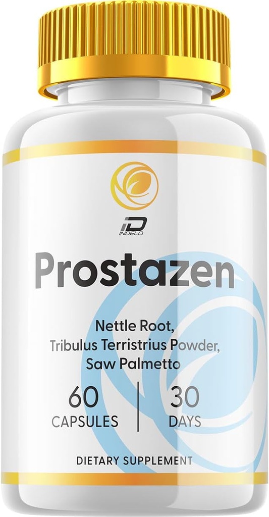 Prostazen Supplement for mænd - Prostazem Advanced Energy Pills, Prostazn Maksimal styrke Kosttilskud Prostazen for mænd sundhed supplement, anmeldelser (1 pakke - 60 kapsler)