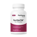 Fairhaven Health FertileCM Fertilitet supplement til kvinder, kapsler - Fertile Cervical Mucus, Ovulationscyklus, omfatter L- arginin, N- acetyl- cystein, Grape Seed Extract og C-vitamin - 90 kapsler