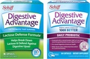 Daily Probiotic Capsule - Digestive Advantage 80 Capsules and Lactose Defense Lactase Capsule (96 Capsules)