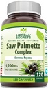 Herbal Secrets Saw Palmetto Complex Supplement Note 124; 1200 Mg