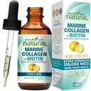 Hvorfor ikke naturlige flydende Collagen Plus biotin dråber til kvinder og mænd - supplement til hår, hud og negle