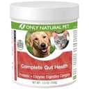 Kun Natural Pet Complete Gut Health Complex - Probiotika & fordøjelsesenzymer supplement til hunde & katte - fremmer sund fordøjelse, immunsystem, næringsstofabsorption - Made in USA -3.5oz Pulver