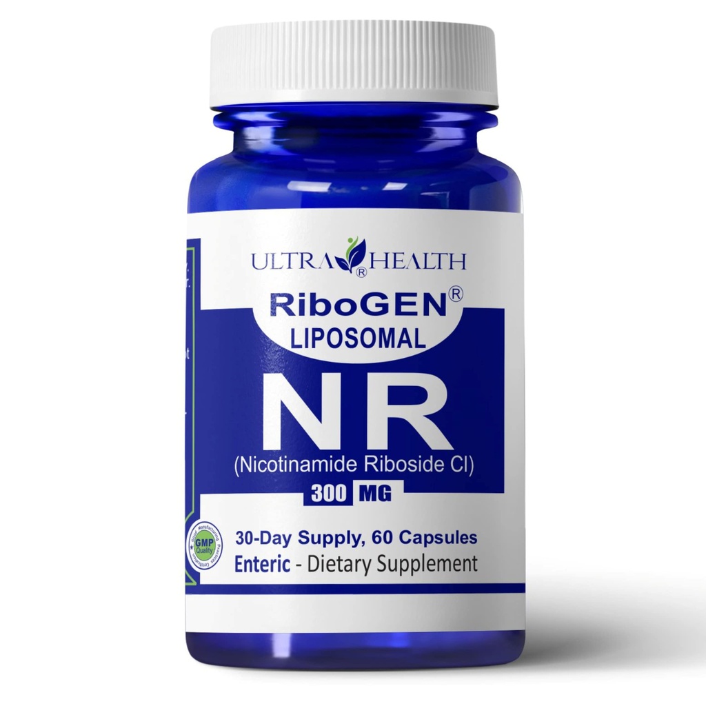 Bedste værdi Nicotinamid Riboside (NR) 300mg, New Enteric Capsules, Liposomal Overtrukket for højeste biotilgængelighed, NAD Supplement, Ultra High Renhed. NMN alternativ.