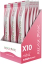 Mitra9 Kava Powder relaxPak - Strawberry Watermelon Kava Extract Powder Packets Dex124; Mood Enhancer Dex124; Plant Based Dex124; Promoes Natural Call & Clarity Dex124; Easy Open Single- Serving Stick (10)