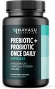 HAVASU NUTRITION Præbiotika og probiotika til kvinder og mænd - 20 milliarder CFU - 2 måneder Tilgang