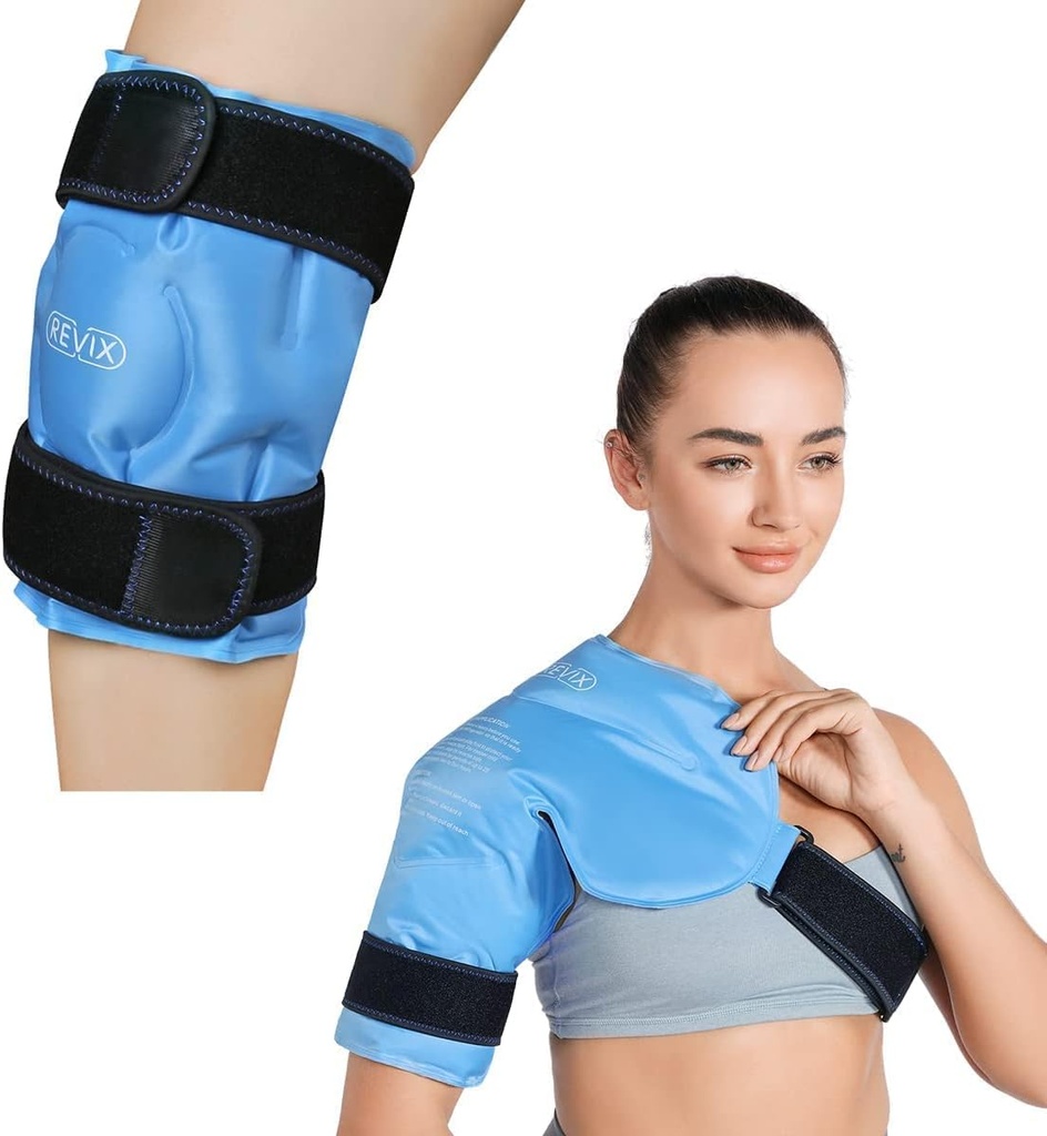REVIX REVIX Ice Pack til Knee Pain Relief og Skulder Ice Pack til skader Genbruges