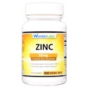Wonder Laboratories Chelated Zink Gluconate 50 mg - Understøtter sund hud, immunsystem, cellevækst og mere - 100 vegetariske tabletter