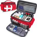 Mancro førstehjælp poser tomme, Medical Travel Bag med Multi Pockets, Pill Flaske Organizer til rejser, Home Storage, Trauma Bag til EMT, Sygeplejersker, Læge, Nødhjælp taske til medicin, Medicinske forsyninger