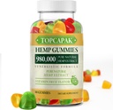 Gummies høj potens for ekstra styrke med Pure Natural Hamp Oil Extract - Bedste Spiselige Hamp Gummy til Voksen
