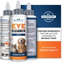 Alle kæledyr øjenskylledråber for Relieve Pink Eye, Allergier Symptomer, Infektioner & Runny, Tør øjne - Pain- Free Treatment Hjælper med at forebygge Abrasioner, Irritationer & Konjunktivitis