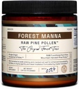 Forest Manna RAW Pine Pollen Powder - Adaptogen Functional Nutrition - Single Origin Pine Pollen - Vegan, Gluten- Free, & Non- GMO - 70 Gram Jar
