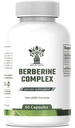 Berberine Supplement med Bitter Melon Extract og Banaba Leaf Extract - 1000mg Berberine HCL for immunsystem - Vægt Management - Non- GMO - Gluten- Free Berberine Complex, 60 Kapsler.
