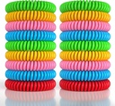 18 Pack Mosquito Repellent Armbånd til voksne og børn, DEET-Free Vandtæt Bands, individuelt indpakket Repellent armbånd