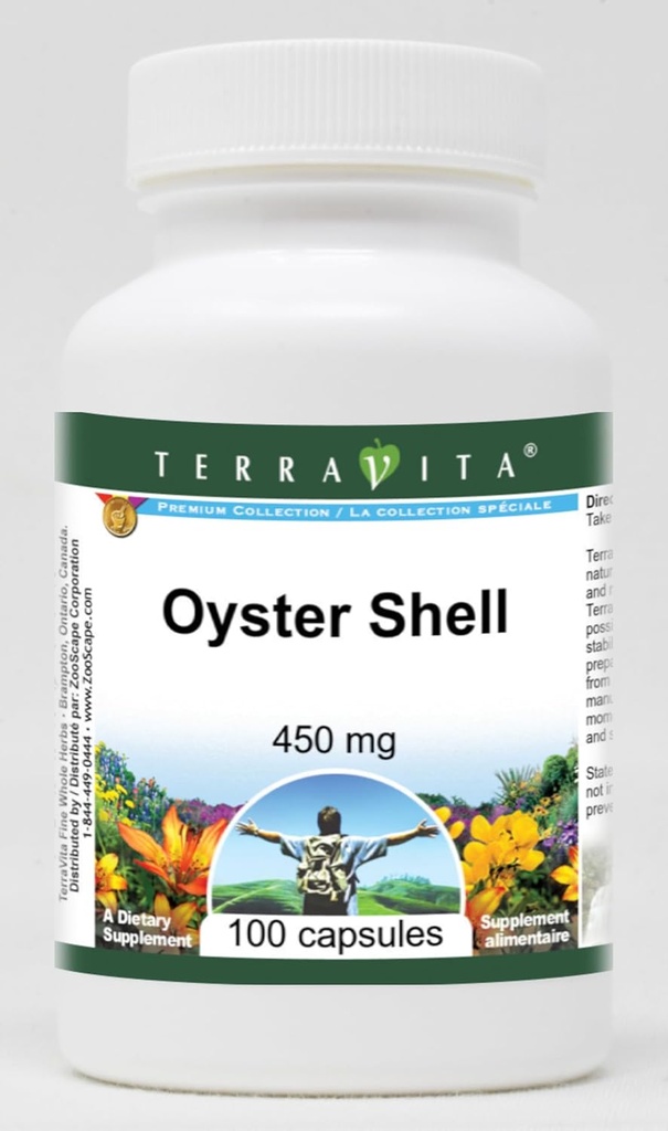 Oyster Shell - 450 mg (100 kapsler, ZIN: 521047)