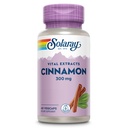 SOLARAY Cinnamon Extract 300mg - Kanel Kosttilskud til Balance - Urtestøtte med 24mg Flavonoider - Lab Verified, Gluten Free, 60- Day Garanti - 60 Servere, 60 VegCaps