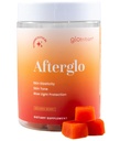 Glutrition Afterglo Gummies - Skønhed supplement med vitamin A, C-vitamin og E-vitamin til strålende hud - Smoothes hud og øger hudelasticitet - 60 Gummies