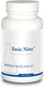 Bioteknik Forskning Basic ni hele fødevarer sourced sjældne trace mineraler, Phytokemisk Bound, Inkluderer antioxidanter og Catalase, 100 tabletter