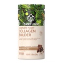 PlantFusion Vegan Collagen Powder - Plant baseret Collagen Protein Powder For Muscle & Joints, Hår, Hud & Nails - Keto, Gluten Free, Soy Free, Non- Dairy, No Sugar, Non- GMO - Chokolade 11.43 oz