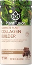 PlantFusion Vegan Collagen Powder - Plant baseret Collagen Protein Powder For Muscle & Joints, Hår, Hud & Nails - Keto, Gluten Free, Soy Free, Non- Dairy, No Sugar, Non- GMO - Chokolade 11.43 oz