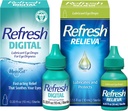 Genopfrisk Relieva smøremiddel øjendråber (0,33 Fl Oz) Digital smøremiddel øjendråber (0,33 Fl Oz)