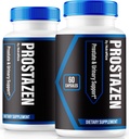 NutraRize (2 Pack) Prostazen Kapsler, Official Prostazen Pills til støtte Prostate Health, Prostazen Plus Premium Formel, Prostazen for Sund Prostate, Prosta Zen Pastillas anmeldelse (120 Kapsler)