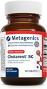 Metagenics Cholastern SC - Blood Flow Support * - Understøtter sunde blodlipider allerede i normalområdet * - Non- GMO & Gluten- Free - 60 tabletter
