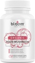 Reishi Mushroom Kapsler, Organic Ganoderma Lucidum til immunforsvar, Cardio Sundhed og energi - Gluten Gratis, Non- GMO, Vegan- Friendly 1000mg Reishi Mushroom Extract (120 Kapsler)