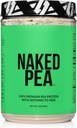 Nøgen Pea - Pea Protein Isolate - Plant baseret, Vegetarisk & Vegansk Protein. Nem at Digest, Non- GMO, No Lactose, No Soy and Gluten Free - 15 Servere