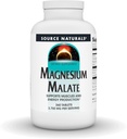 Kilde Naturals Magnesium Malat 3750 mg per servering - til energiproduktion * - 360 tabletter