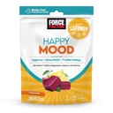 FORCE FACTOR Happy Mood, Mood Support and Mood Balance Support to Support Happiness, Positivity, and Stress, Made with Magnesium, Safran, Zembrin, Non- GMO, Tropical Fruit Flavor, 30 Soft Chews