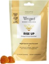 Vinged Rise Up Gummies I B12 for Energy against 124; Ananas Arv (14 Greve)