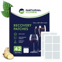 Party Recovery Patch - 42-Pack Patches - Wake Up Refreshed og Energized med Skin-Friendly Patch - Stærk adhesive for Secure Fit - Naturlige ingredienser til hurtig inddrivelse (Transparent (42 Greve))