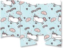 MightySkins Glossy Glitter Skin Kompatibel med Ventolin HFA Asthma Inhaler - Cute Unicorns - 124; Beskyttende, holdbart High- Gloss Glitter Finish 124; Let at anvende, fjerne, og ændre stilarter; Lavet i USA