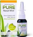 1.5oz = 124; Sinus Relief Nasal Spray = 124; Sothe og Moisturize Din Næse = 124; Sølv Nasal Spray med Aloe, Erythritol, og Olive Leaf Extract